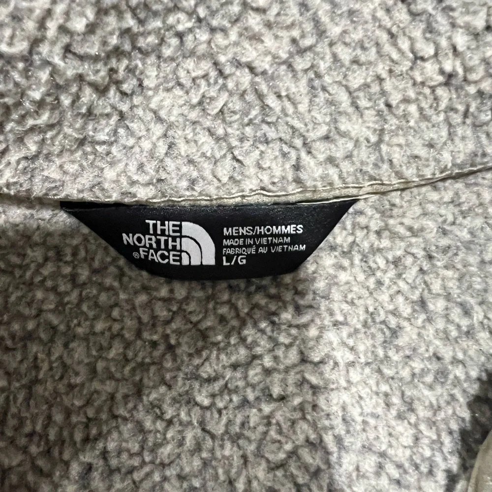 The North Face Brown Fleece Vest NWOT Men's Tsillan Knit Full Zip Vest